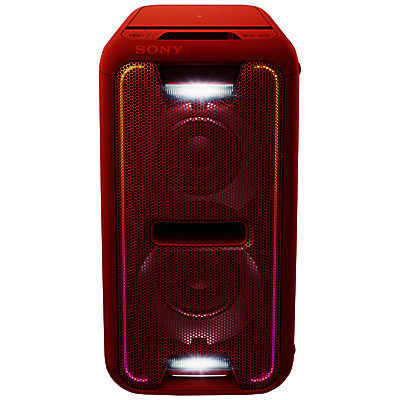 Sony GTKXB7B Boombox Wireless Bluetooth NFC Speaker With LED Lighting Red Sony GTKXB7B Boombox Wireless Bluetooth NFC Speaker With LED Lighting Red